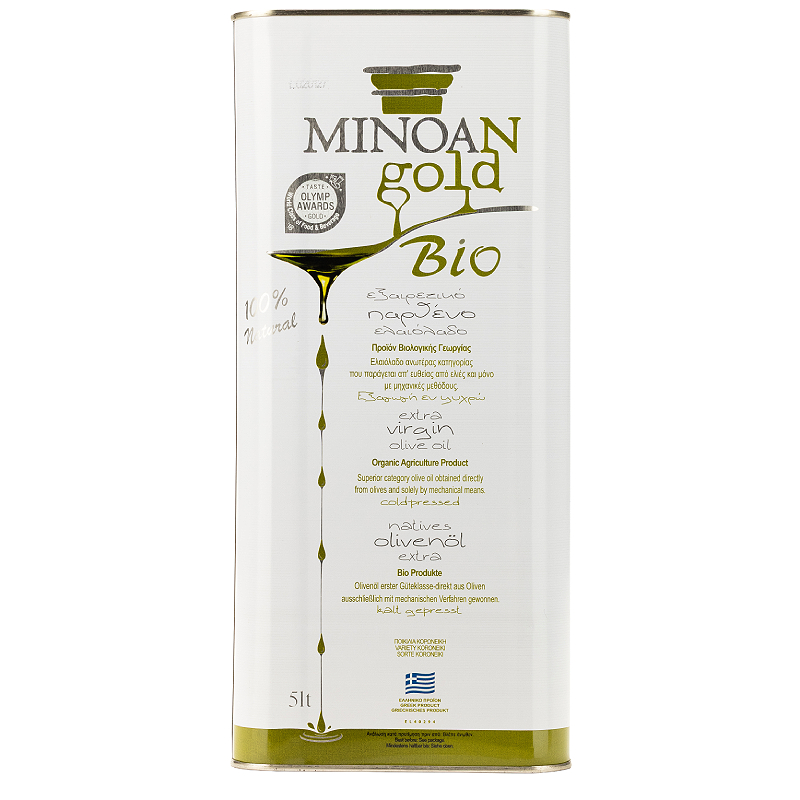 Huile minoan gold bio 5L
