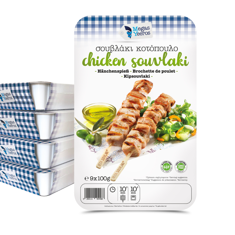 Souvlakia poulet