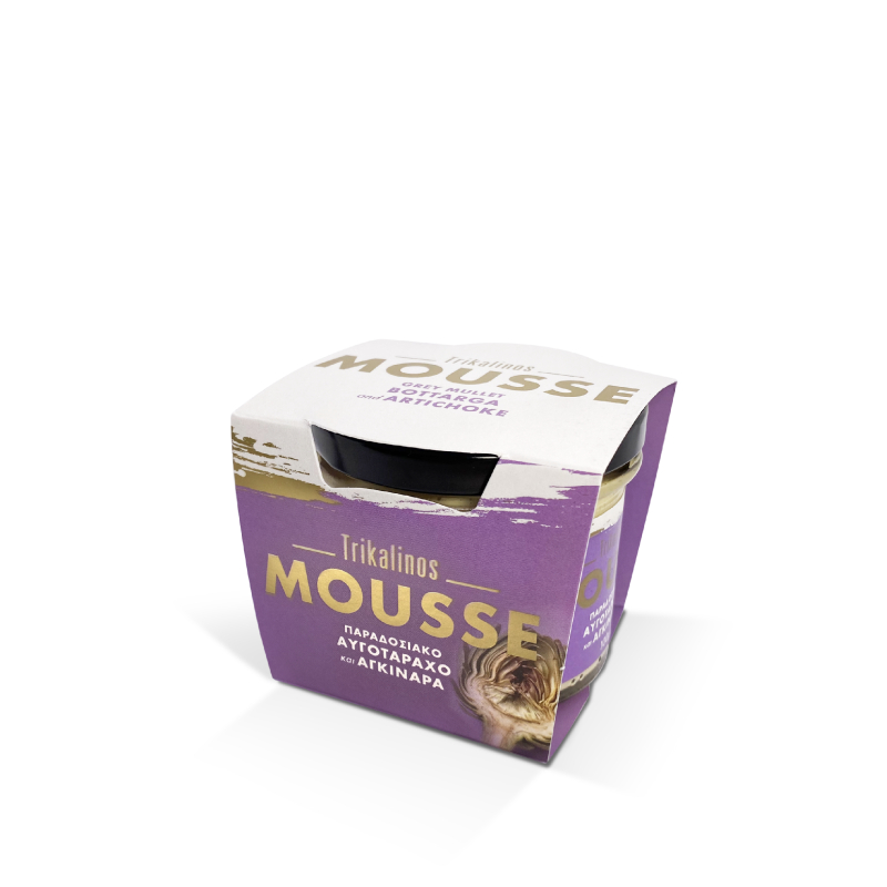 Mousse d'artichaut & de Poutargue
